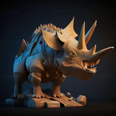3D model Pentaceratops (STL)